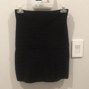 BCBG Black Bandage Skirt
